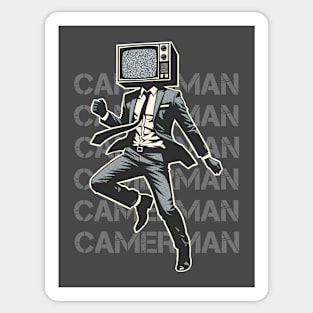 Skibidi Cameraman Sticker